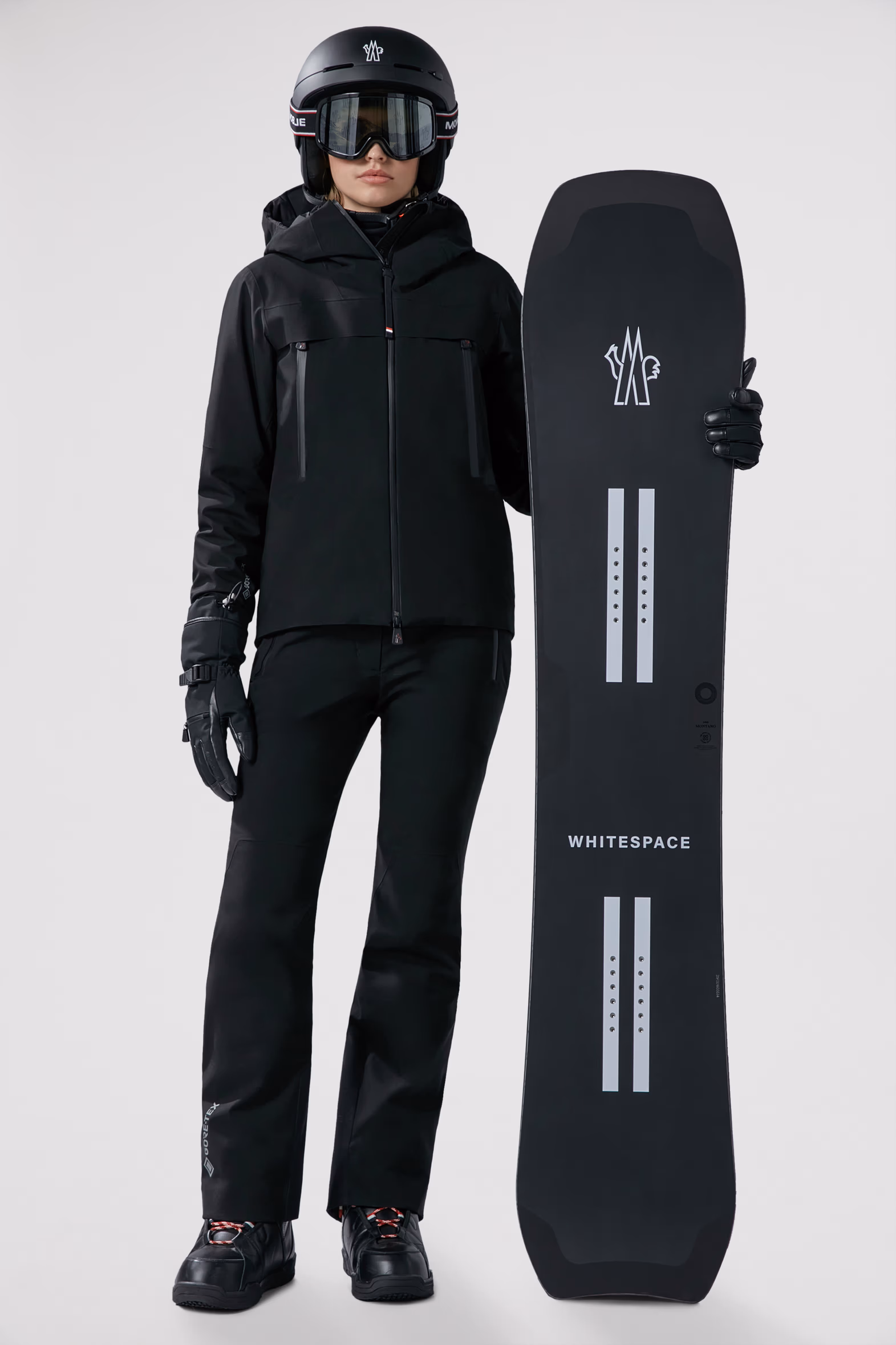 Moncler Grenoble x WHITESPACE Snowboard Gender Neutral Black Moncler 9